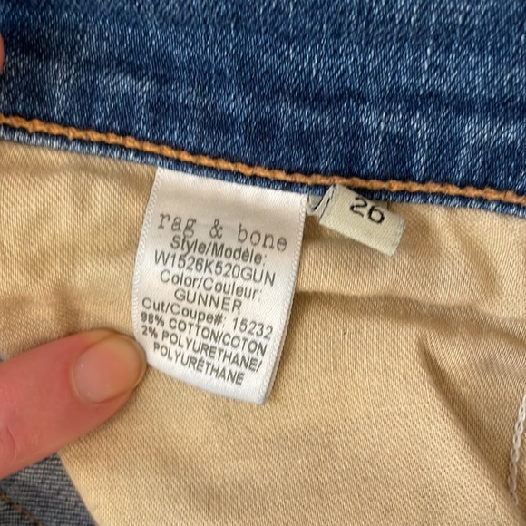 Rag & Bone cropped skinny Jean - Picture 3 of 4